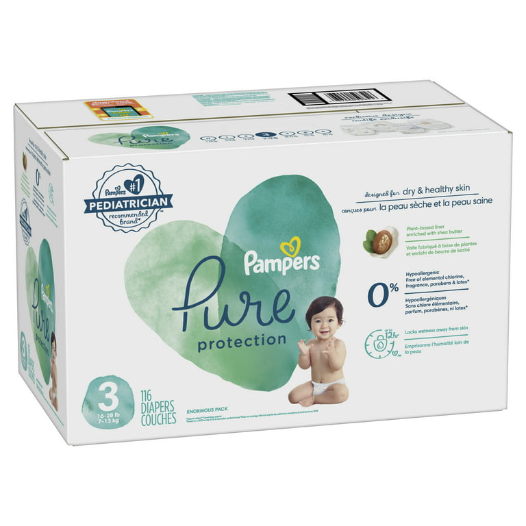 pampers pure 3 pack