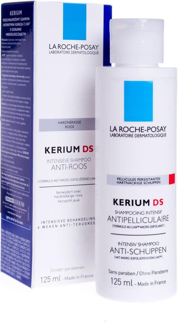 la roche-posay kerium szampon przeciwłupieżowy 125ml