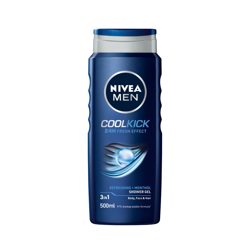 nivea menthol man szampon