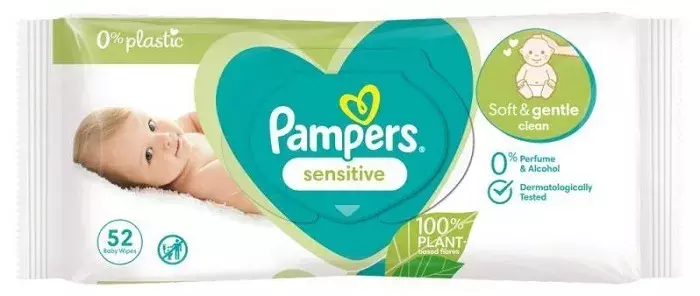 pampers sensitive chusteczki wysypka