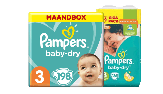 active fit pampers aanbieding