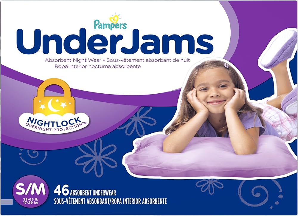 pampers underjams s m