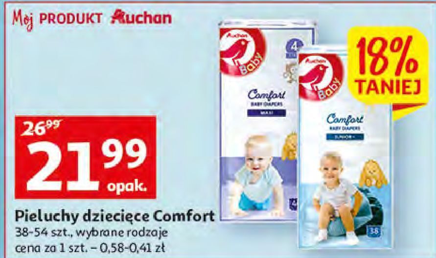 pieluchy 4 auchan