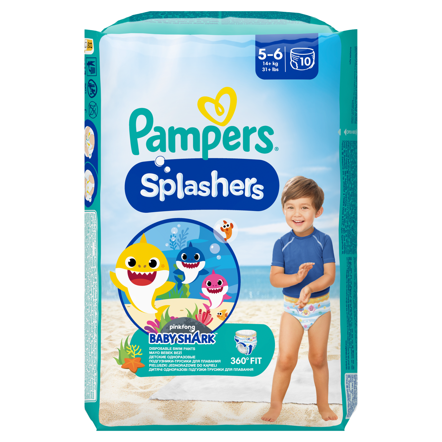 kolorowy pampers