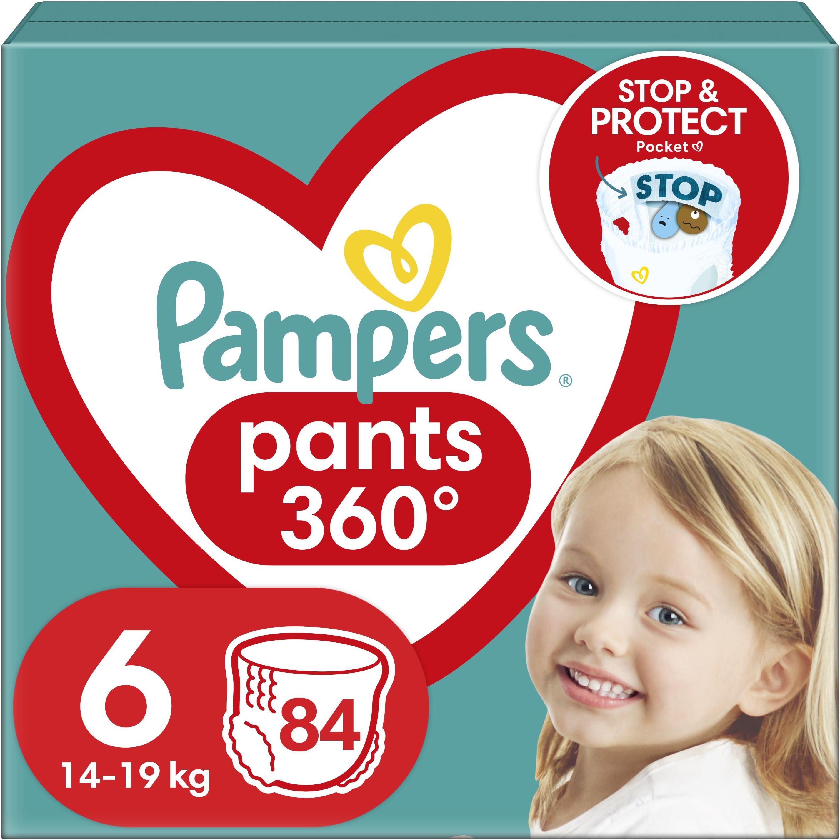 pampers pants rozmiar 6