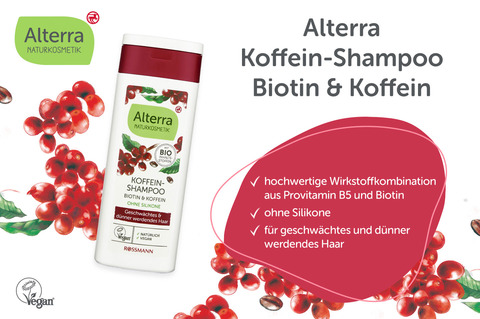 szampon kofeina z biotin rossmann alterra