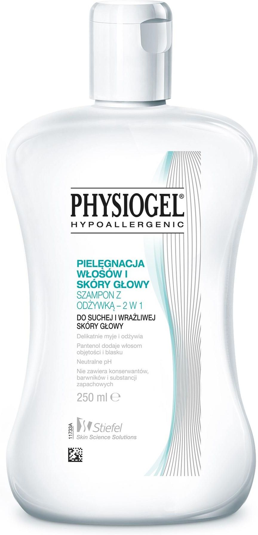 physiogel szampon z odżywką 2w1