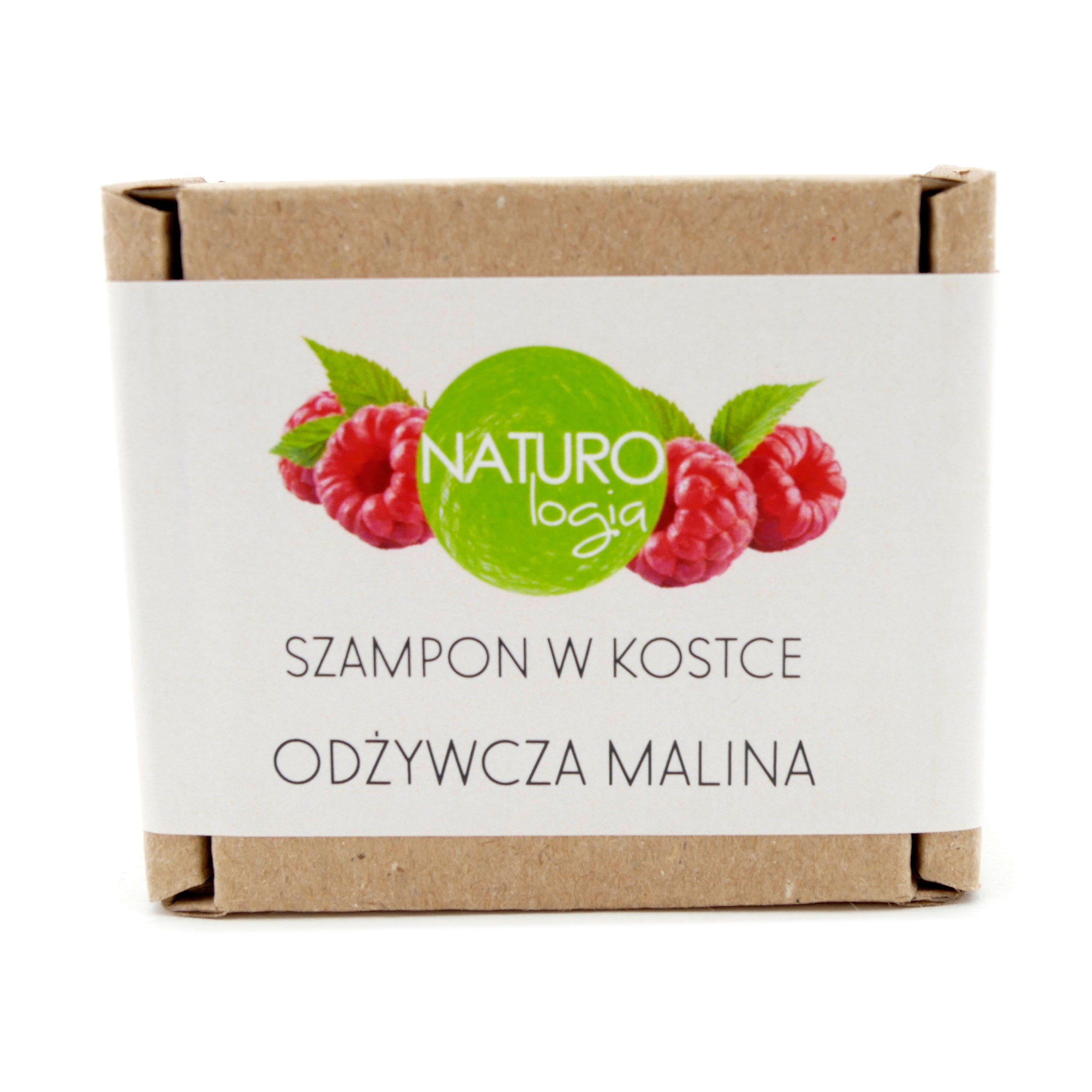 szampon w kostce odżywcza malina naturologia