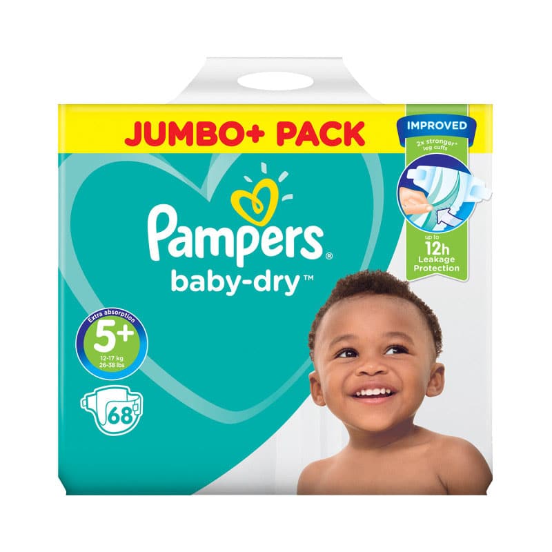 pampers nappies