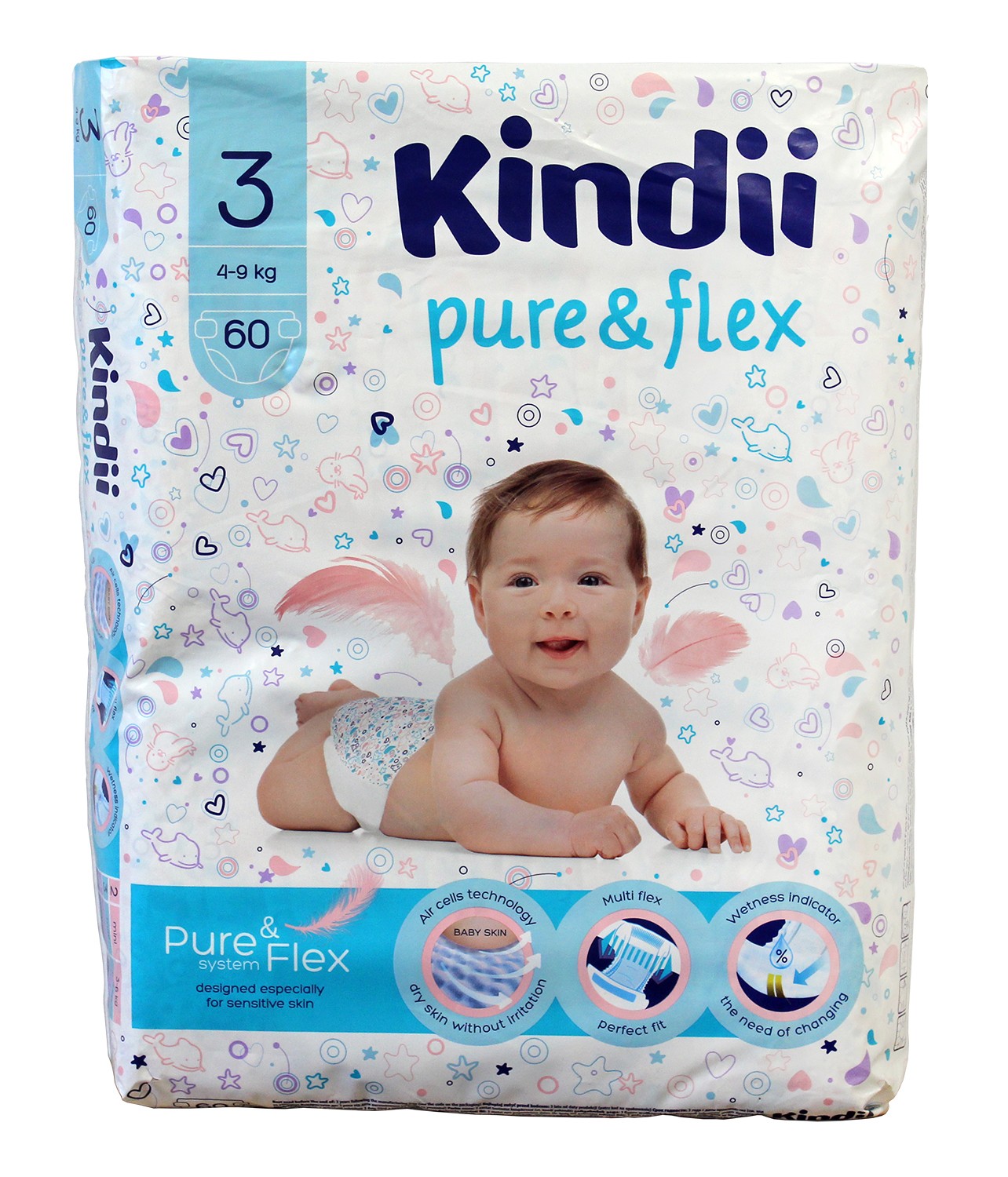 kindii pure flex pieluchy 5