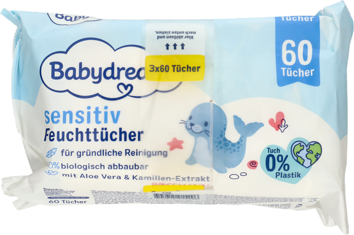 chusteczki nawilżane babydream calendula