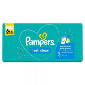 pampers chusteczki 6pak