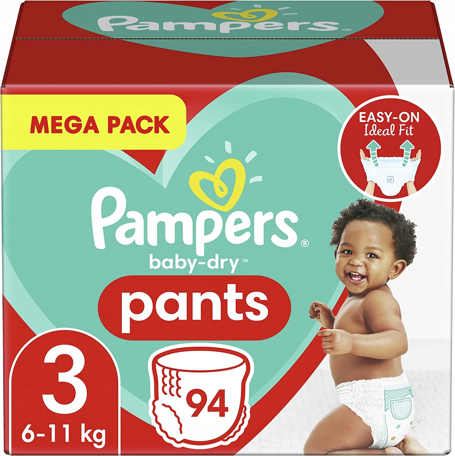 pieluchomajtki pampers l