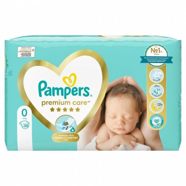 niemowle suchy pampers