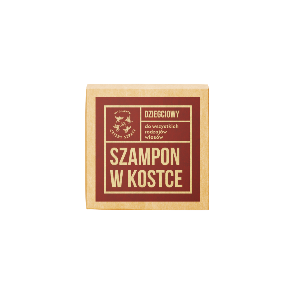 szampon twardy w kostce dziegciowy