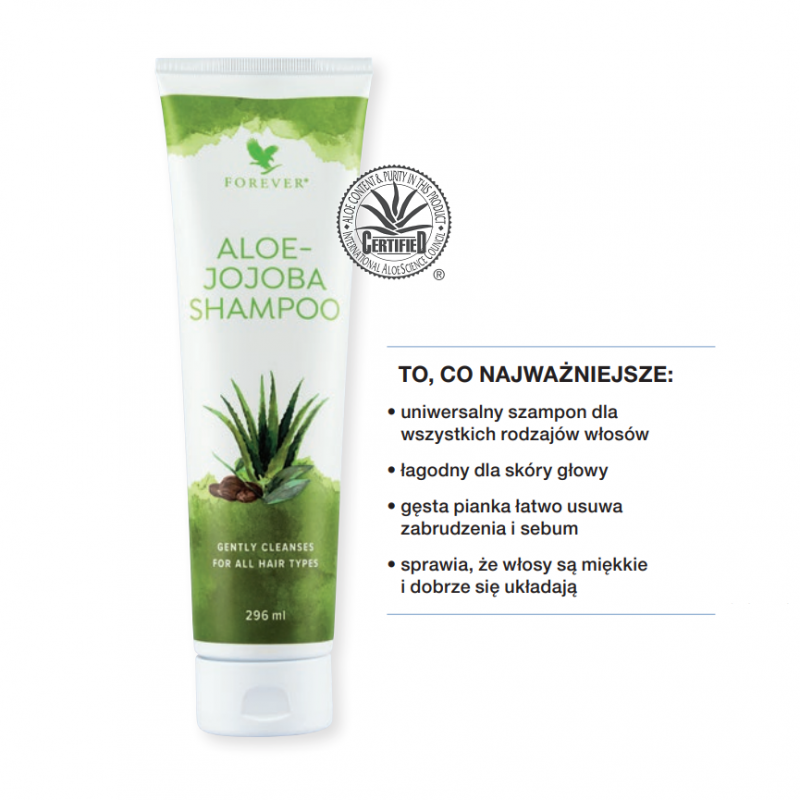 kosmetyki do wlosow forever szampon aloe-jojoba