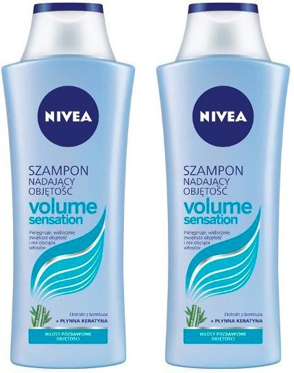 nivea szampon nadający objętość opinie