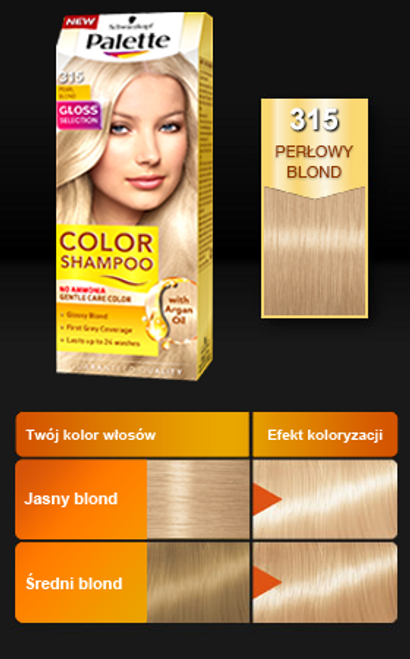 nivea gold blond szampon