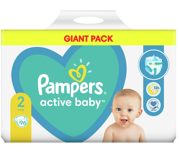 pieluchy pampers wykonanie