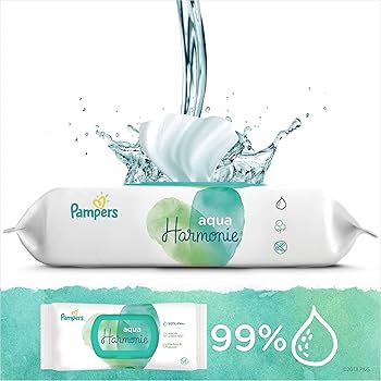 chusteczki pampers aqua pure 18x