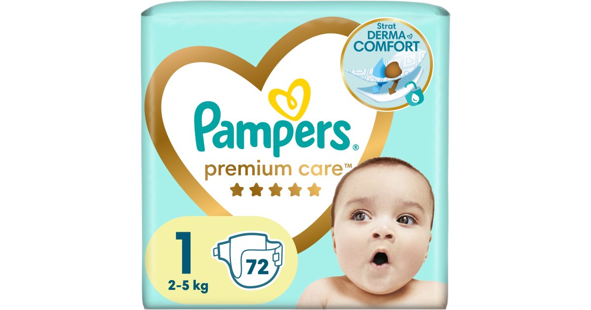 pampers 1 remium care wielopak