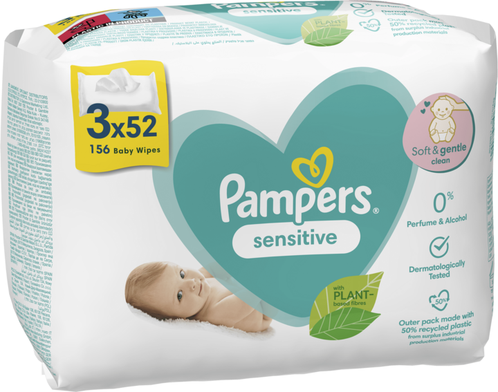 rossman chusteczki pampers 6x64