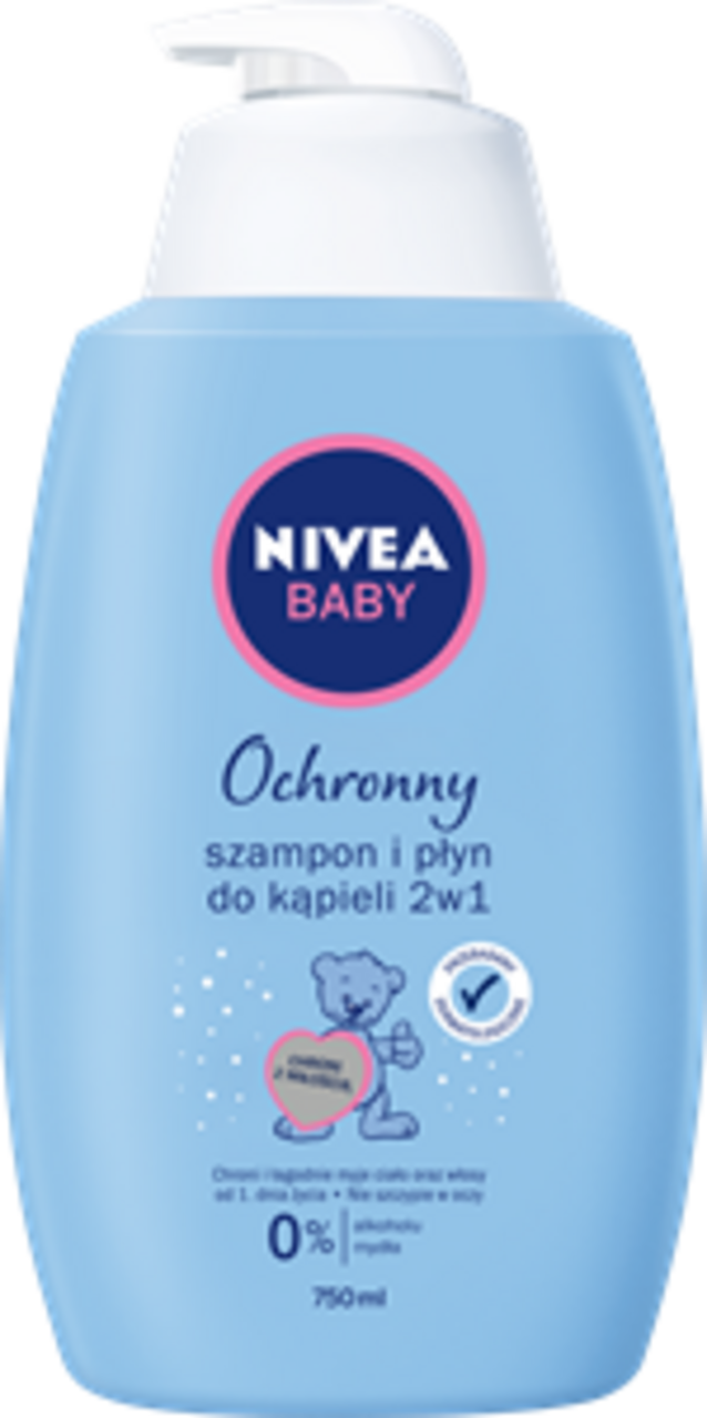 nivea baby ochronny szampon i płyn do kąpieli 2w1 skład