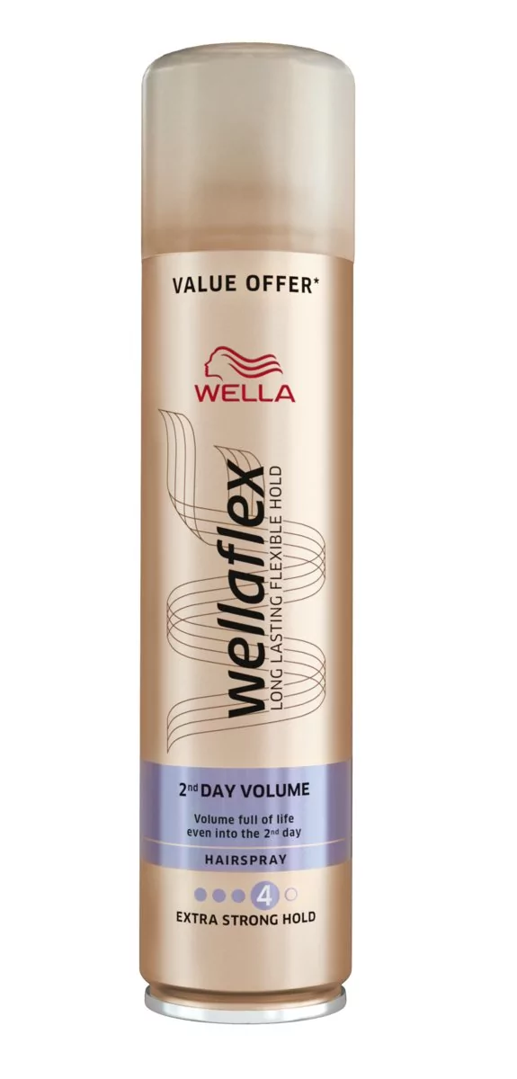 lakier do włosów mocno utrwalający wella pro wellaflex hairspray kwc