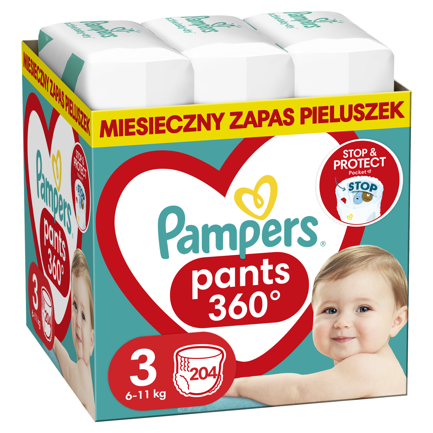 pampers pants pieluchomatki 3