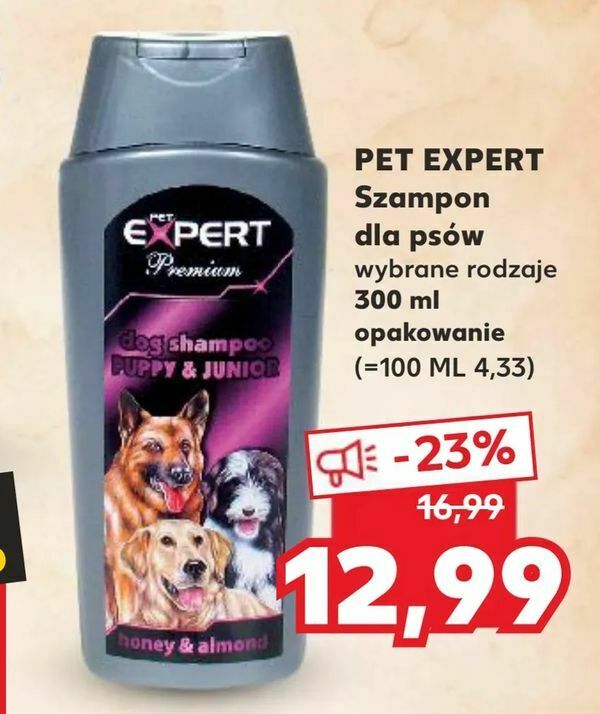 kaufland szampon dla psa