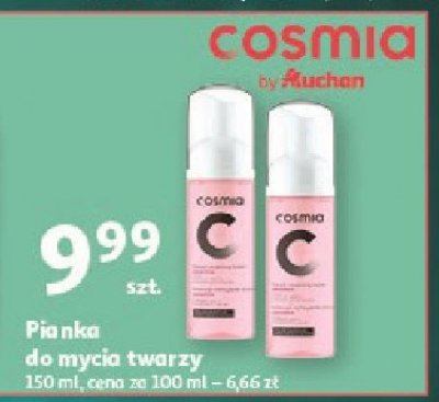 cosmia pianka do mycia twarzy