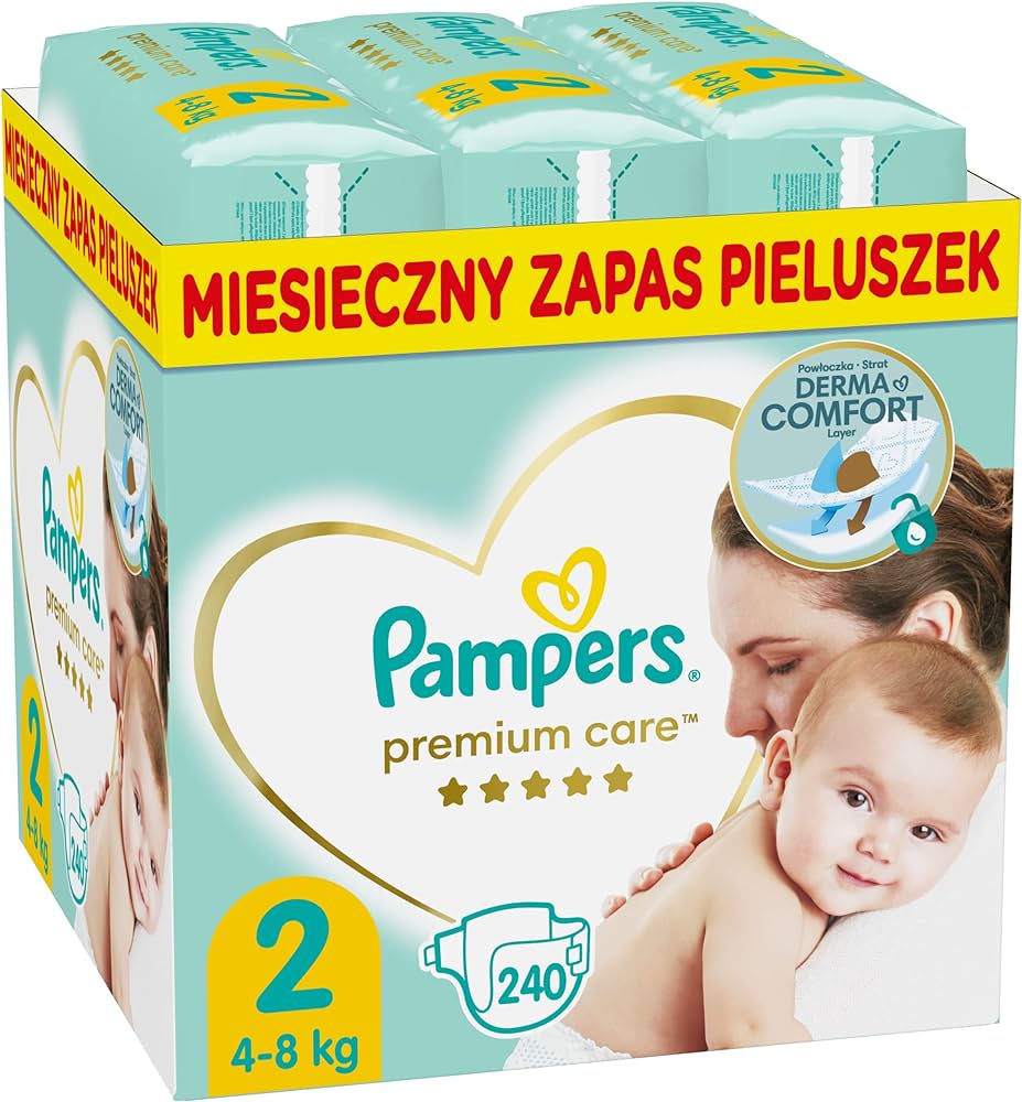 pampers premium care 2 zapas