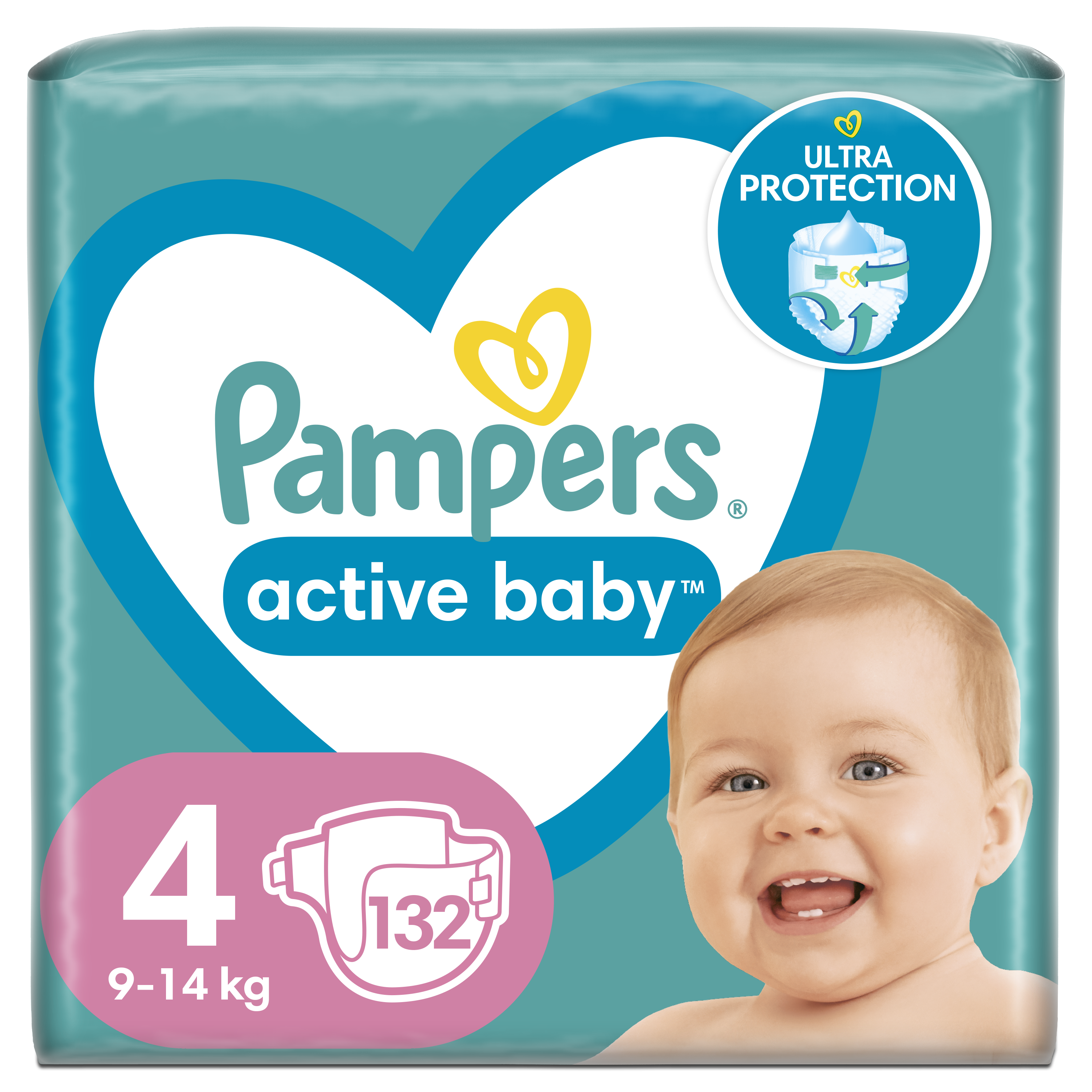 pampers pants active baby 4 maxi 9-15kg opakowanie 62szt