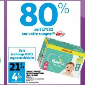 promo pampers auchan