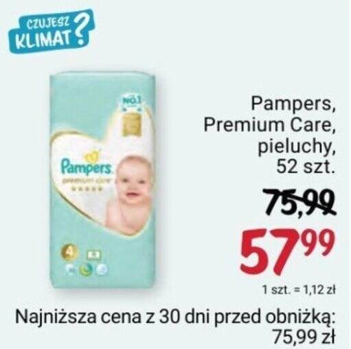 rossmann pieluchy pampers 6 promocja