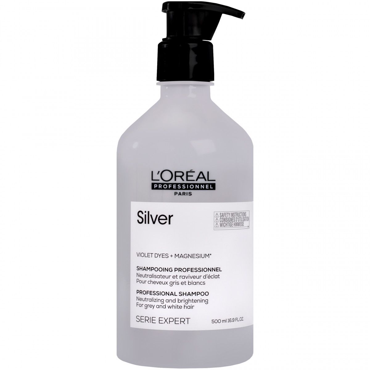 szampon silver loreal expert na włosach