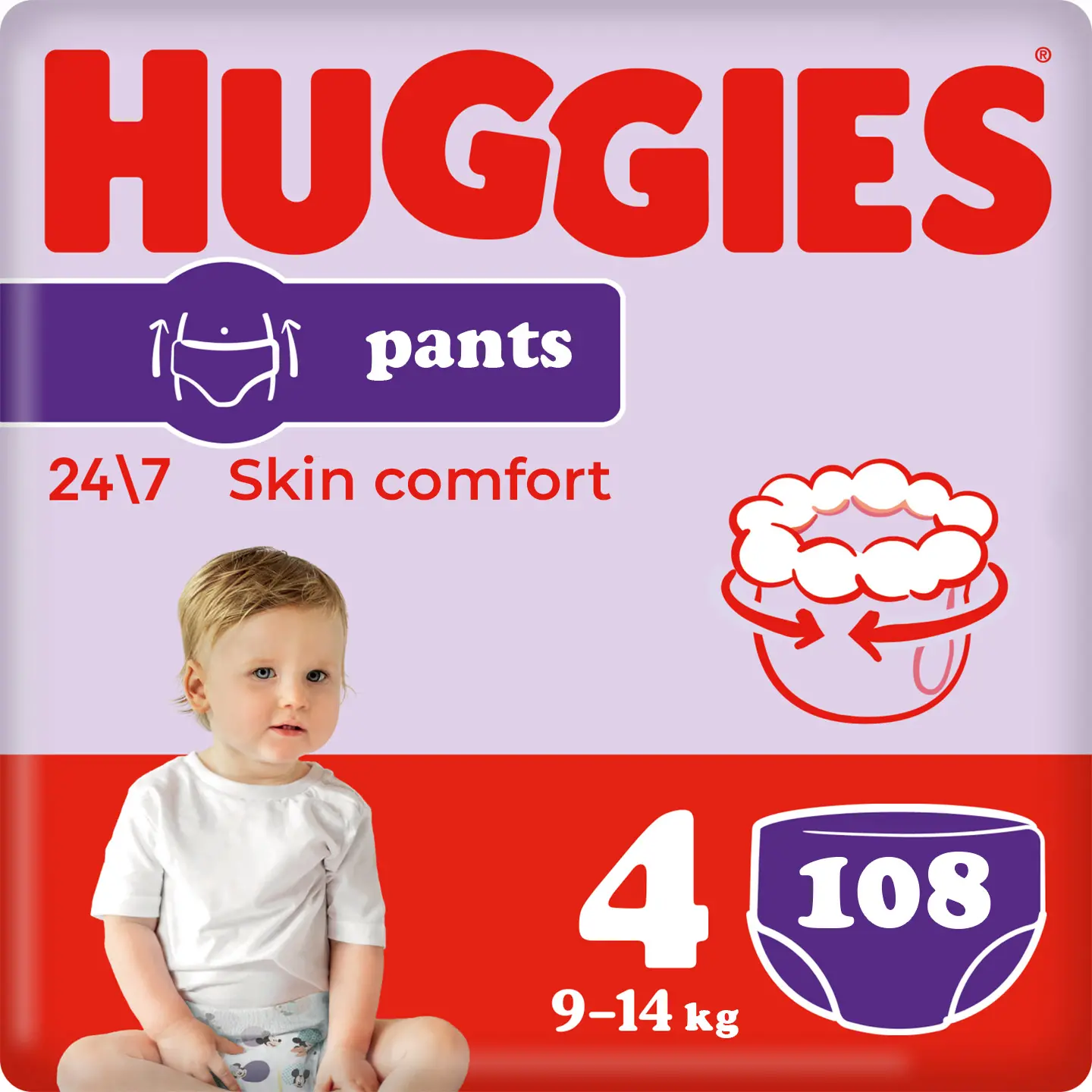 huggies pieluchomajtki 4