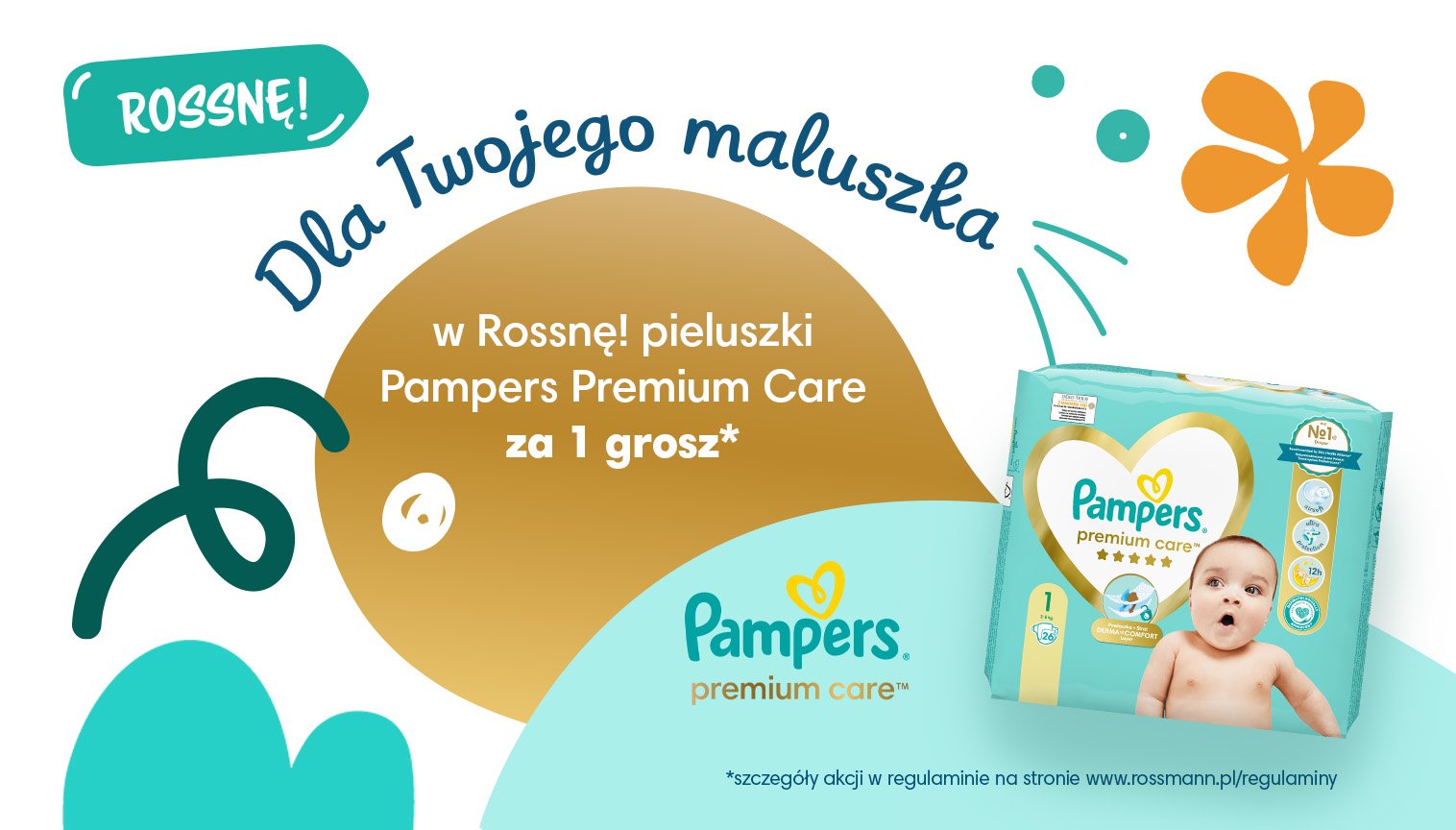 rossmann pampers 1 promocja