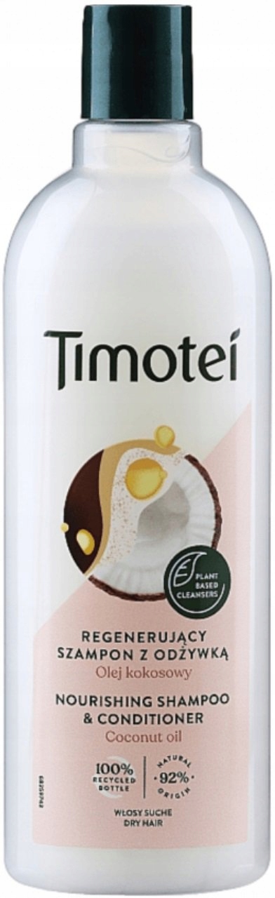 timotei szampon 2w1 swiezosc wlosy cienkie