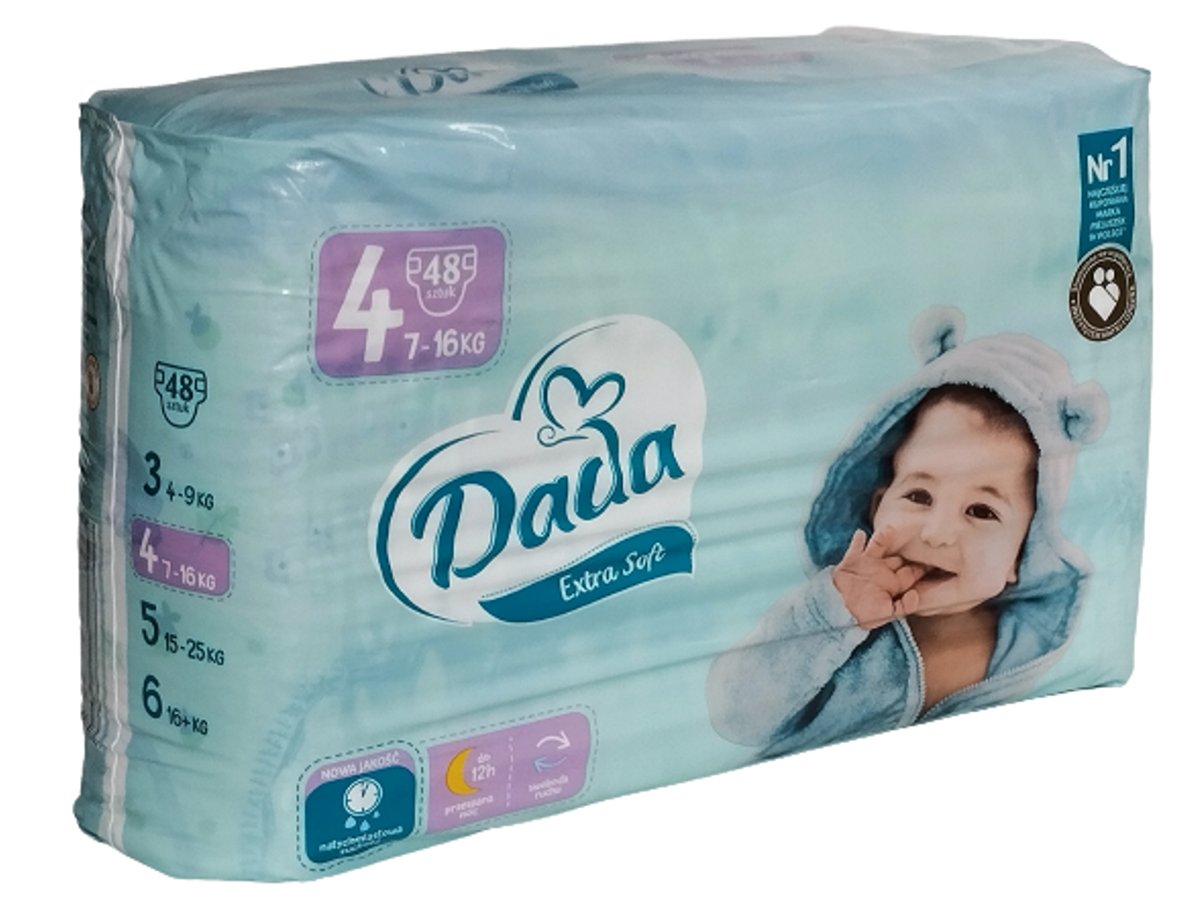 pieluchy dada 4 extra soft opinie