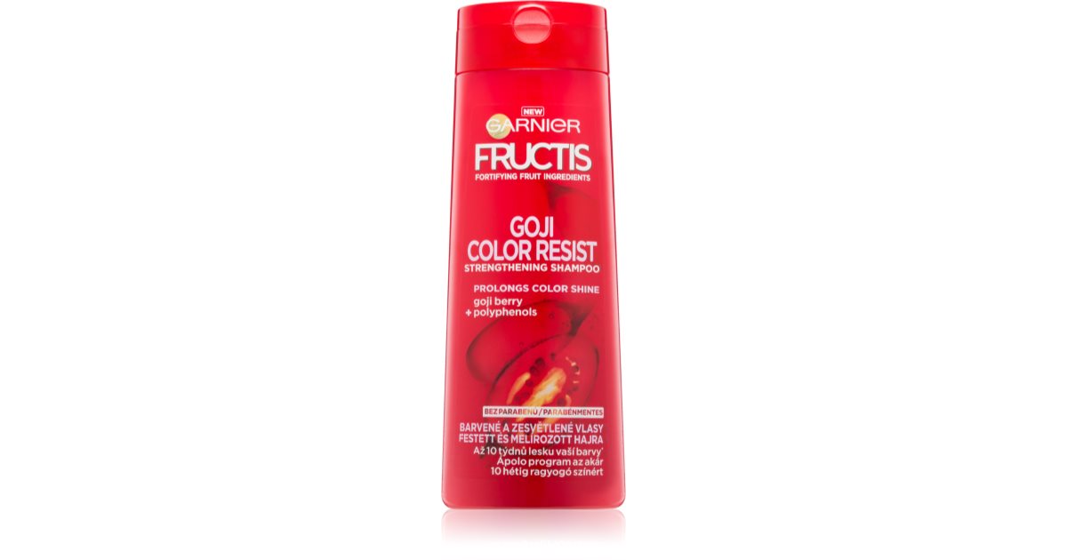 garnier fructis goji color resist szampon wzmacniający