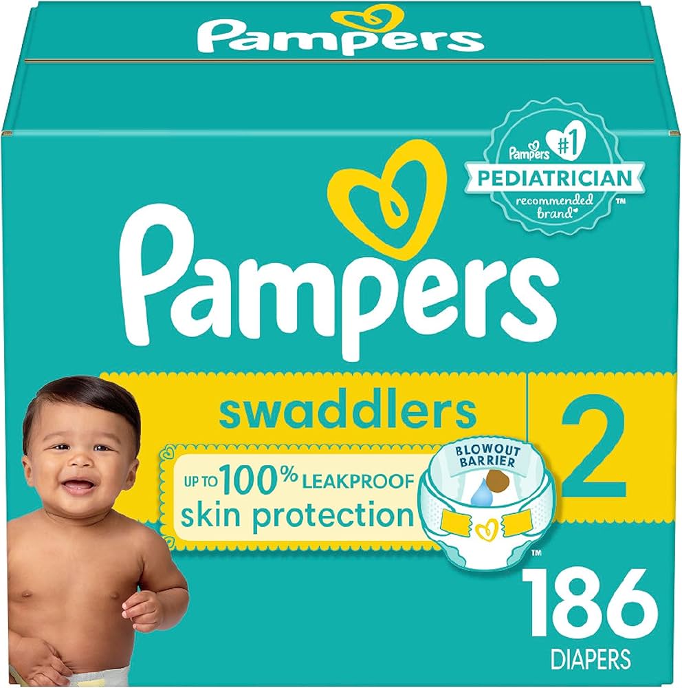 pampers monthly pack size 2