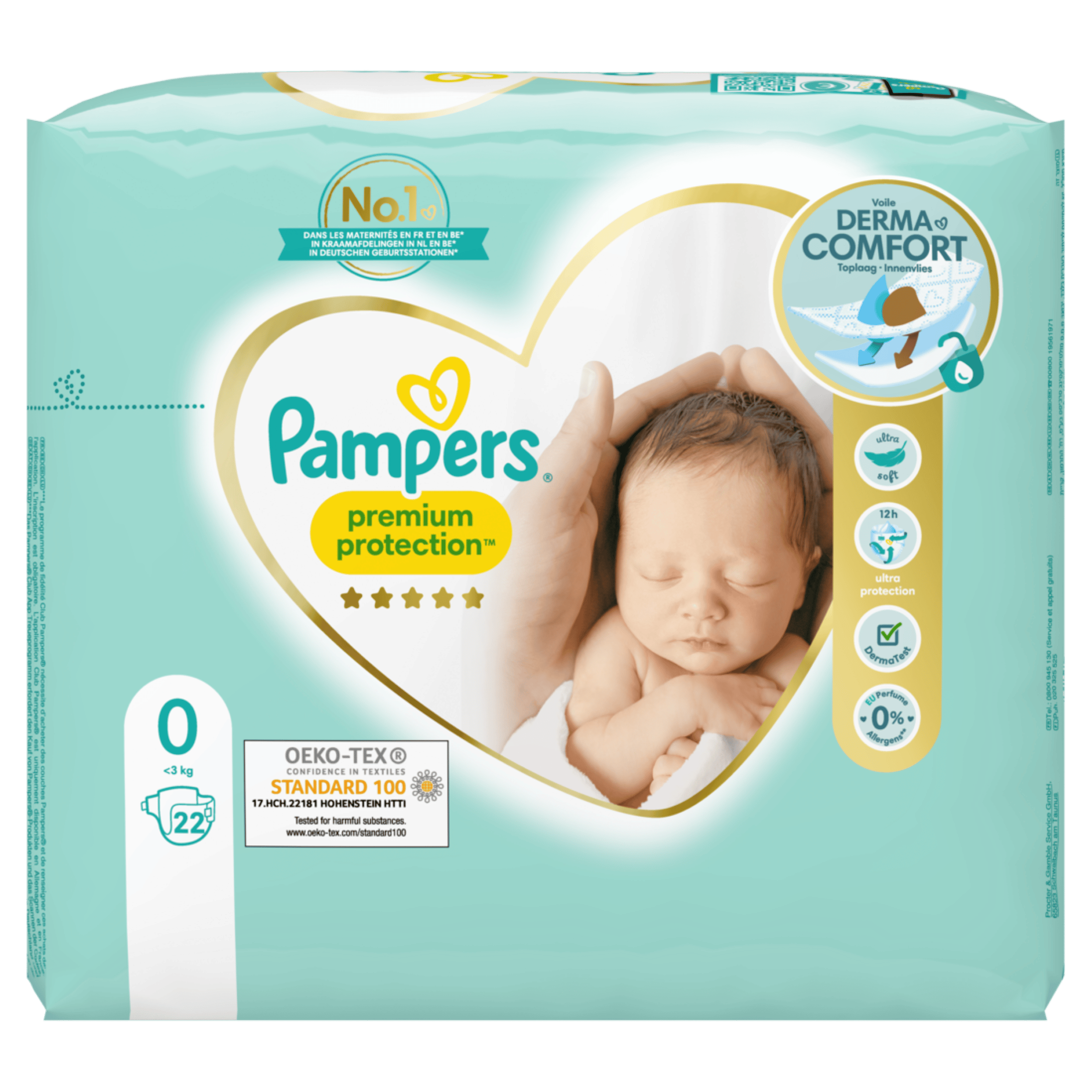 pampers o size