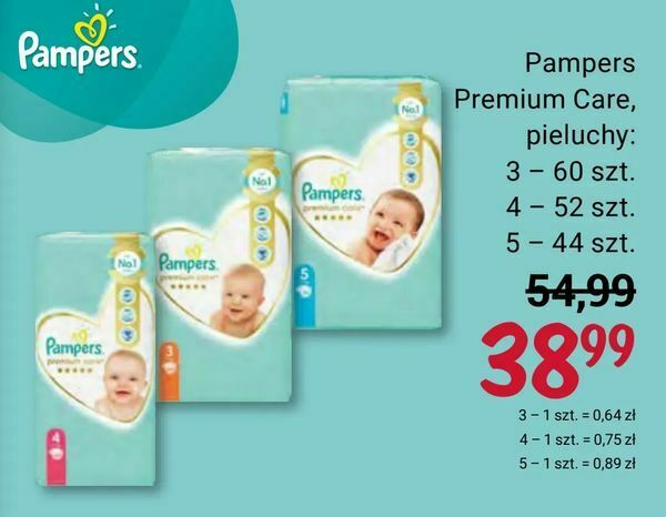 rossmann pampers premium care promocja