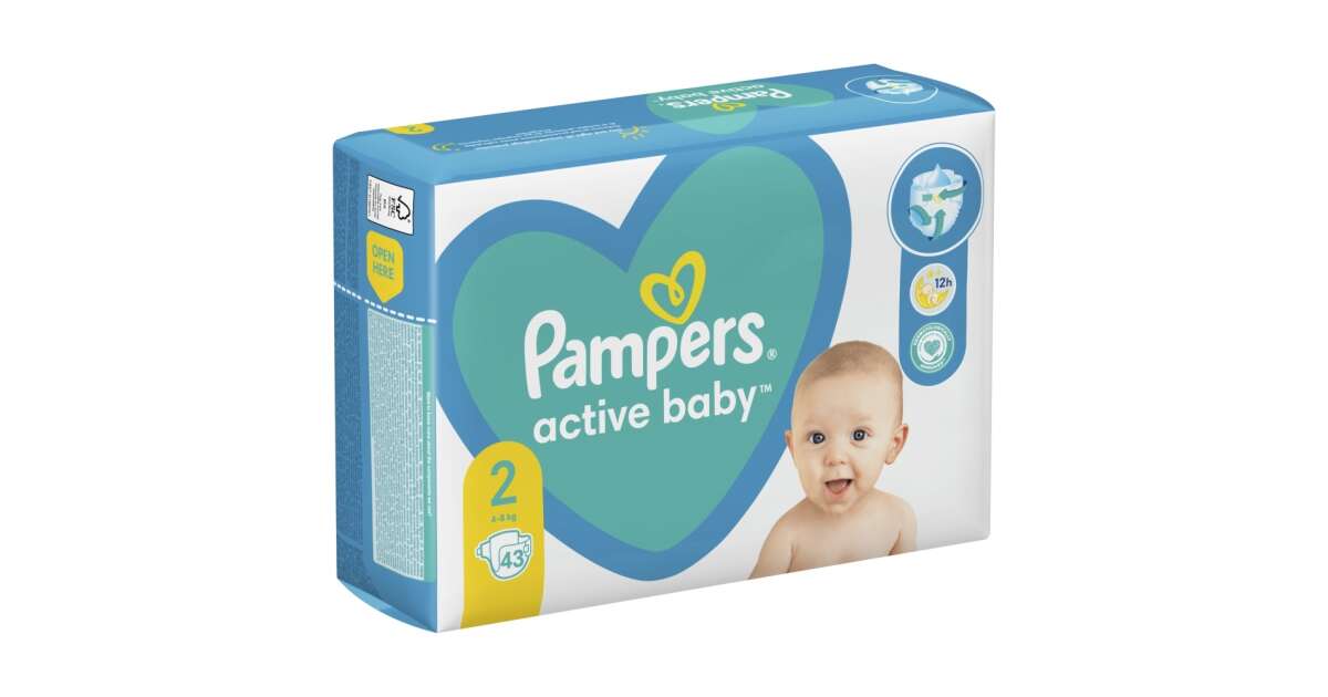 pieluchy pampers aktive babymini