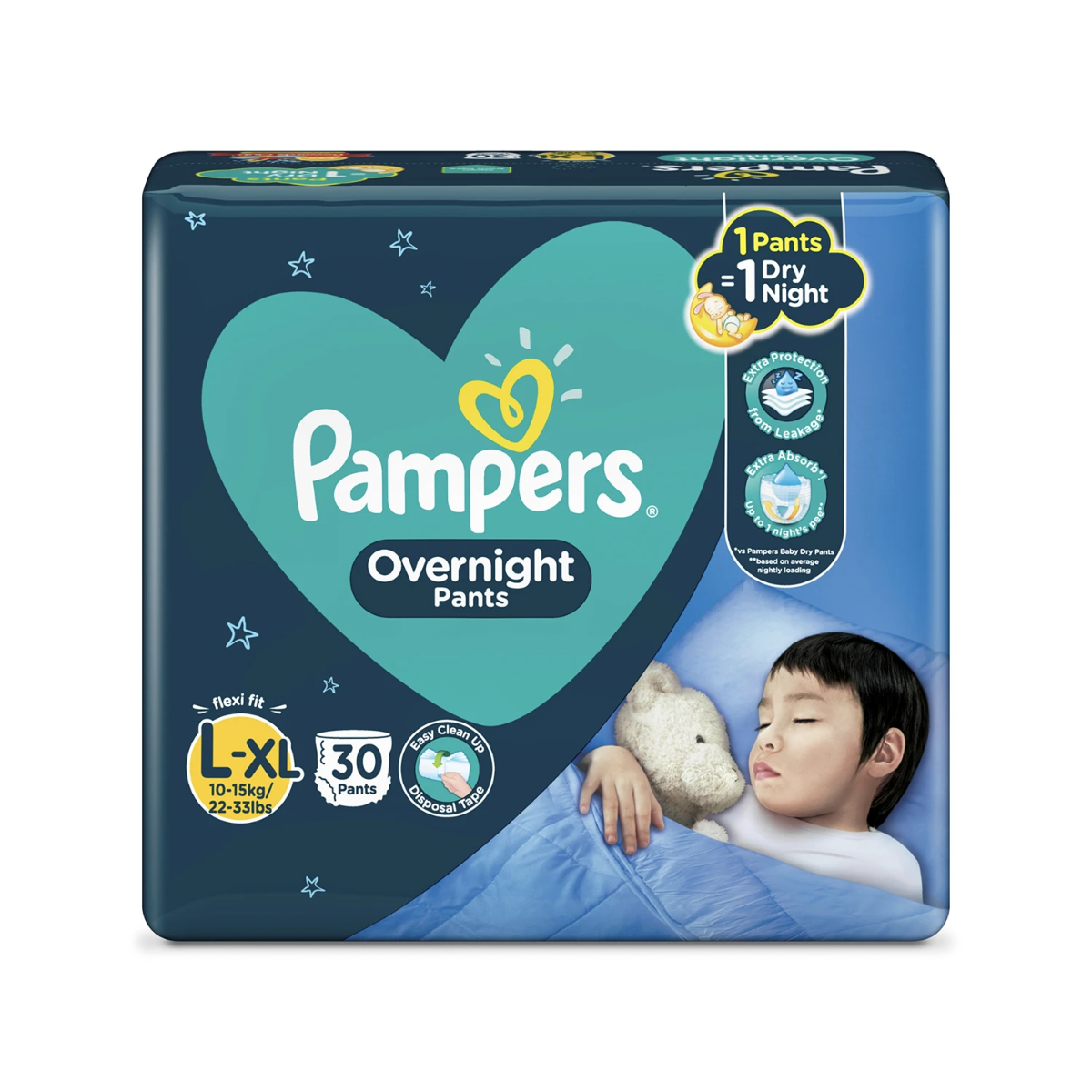 pampers night