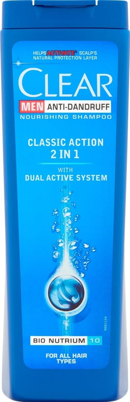 clear classic action przeciwłupieżowy szampon do włosów dla mężczyzn 2w1