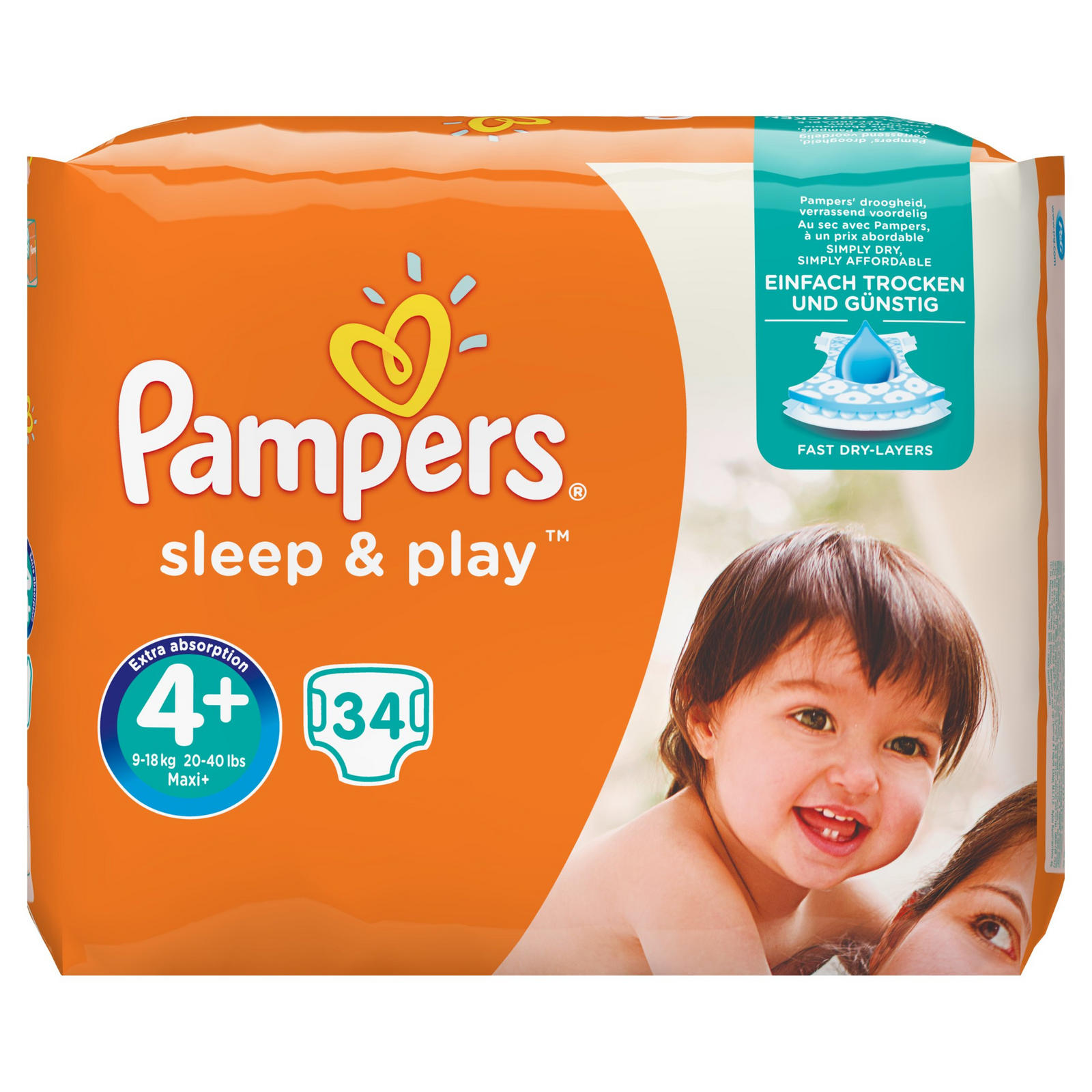 pampers sleep and play 4 box