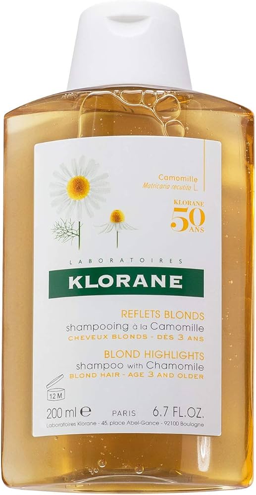 klorane camomille szampon do włosów blond