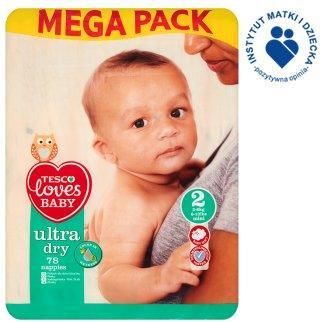 tesco loves baby pieluchy 2 cena